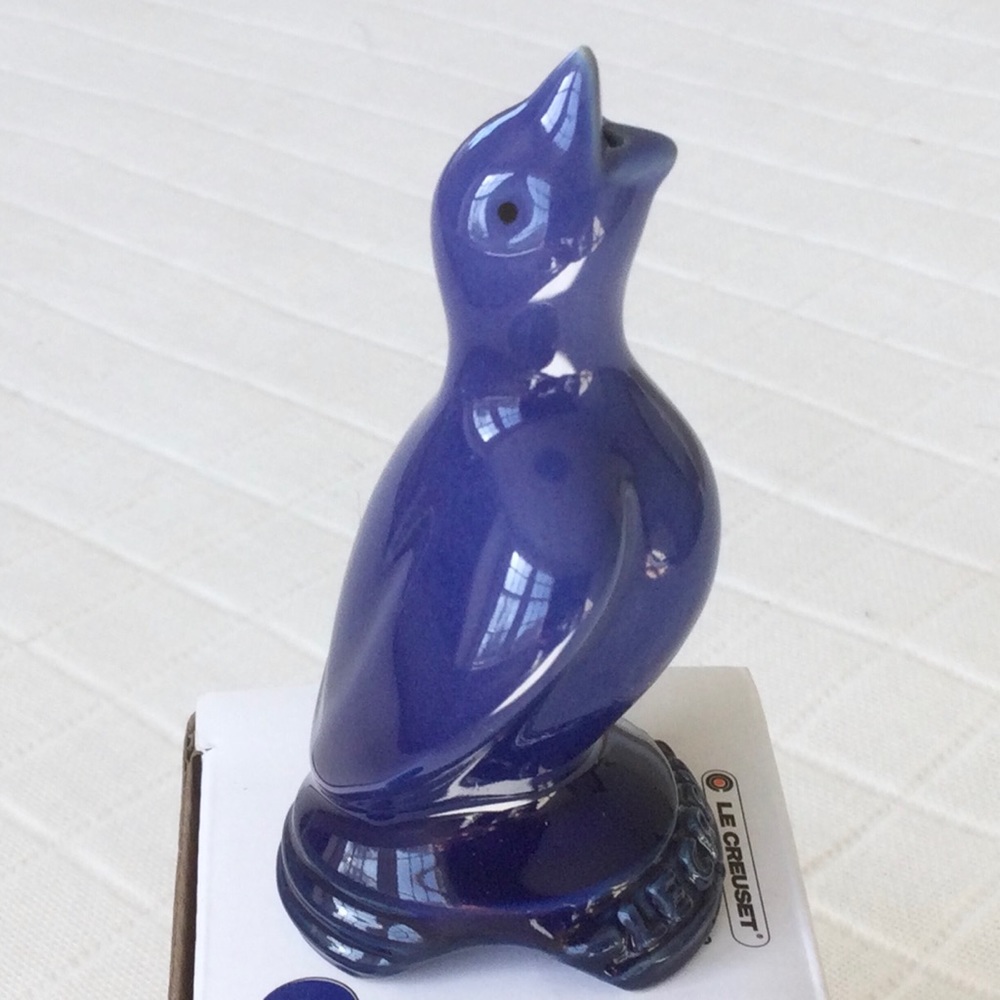 NIB FLAWLESS Le Creuset Cobalt Indigo Blue Pie…